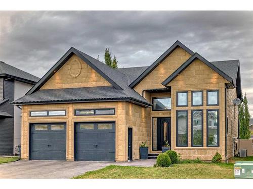 81 Regatta Way, Sylvan Lake, AB - Outdoor With Facade