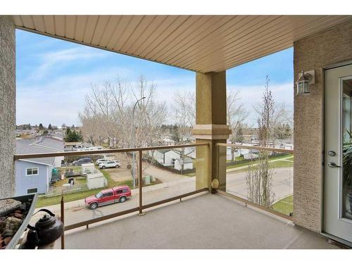 306-4425 Heritage Way, Lacombe, AB - Outdoor With Balcony With Exterior