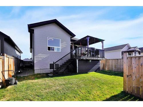 34 Coachman Way, Blackfalds, AB - Outdoor With Deck Patio Veranda With Exterior