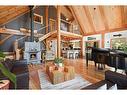 276 Canal Street, Rural Ponoka County, AB  - Indoor Photo Showing Living Room With Fireplace 