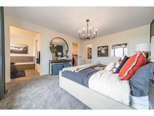 279 Rivercrest Boulevard, Cochrane, AB - Indoor Photo Showing Bedroom