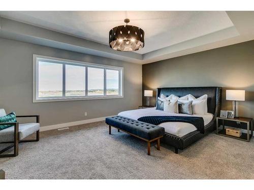 52 Legacy Forest Landing Se, Calgary, AB - Indoor Photo Showing Bedroom