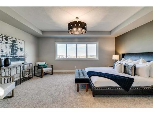 52 Legacy Forest Landing Se, Calgary, AB - Indoor Photo Showing Bedroom