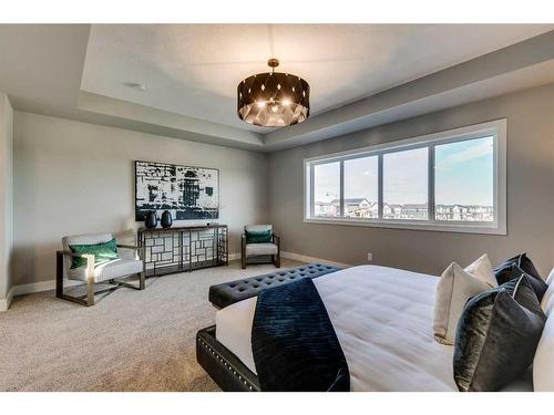 52 Legacy Forest Landing Se, Calgary, AB - Indoor Photo Showing Bedroom