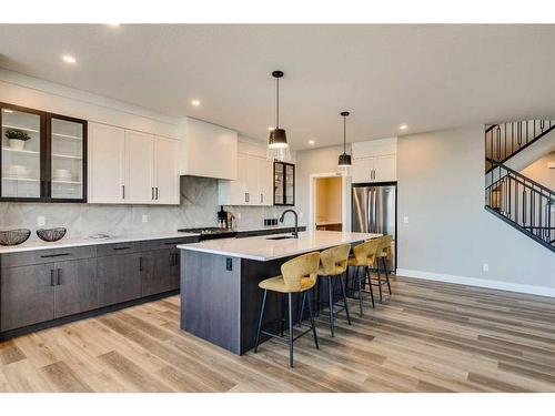 52 Legacy Forest Landing Se, Calgary, AB - Indoor Photo Showing Kitchen With Upgraded Kitchen