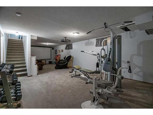 48179 Range Road 194, Rural Camrose County, AB - Indoor Photo Showing Gym Room