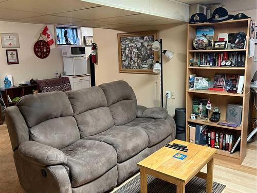 5005 46 Avenue, Forestburg, AB - Indoor Photo Showing Living Room