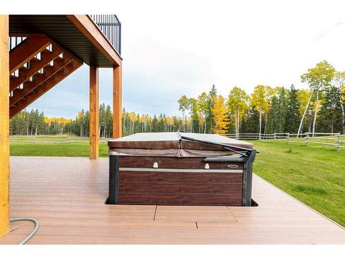 40301 Range Road 42, Rural Lacombe County, AB - Outdoor With Deck Patio Veranda With Exterior