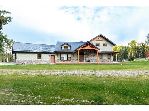 40301 Range Road 42, Rural Lacombe County, AB - Outdoor With Deck Patio Veranda With Facade