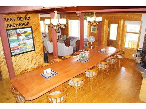 53021A Township Rd 37-2, Rural Clearwater County, AB - Indoor Photo Showing Dining Room