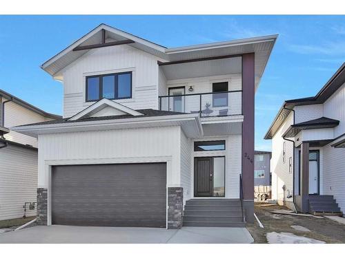 244 Emerald Drive, Red Deer, AB - Outdoor With Facade