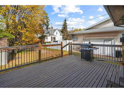 5406 49 Avenue, Camrose, AB - Outdoor With Deck Patio Veranda With Exterior