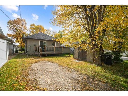 5406 49 Avenue, Camrose, AB - Outdoor With Deck Patio Veranda With Backyard