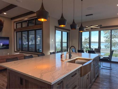 141 Lakeshore Drive, Rural Camrose County, AB - Indoor Photo Showing Kitchen