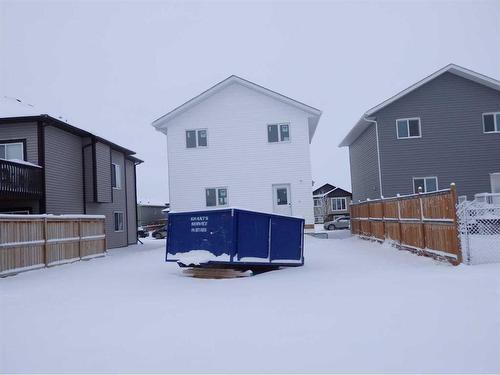 91 Aurora Heights Boulevard, Blackfalds, AB - Outdoor With Exterior