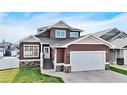 162 Voisin Close, Red Deer, AB  - Outdoor With Facade 