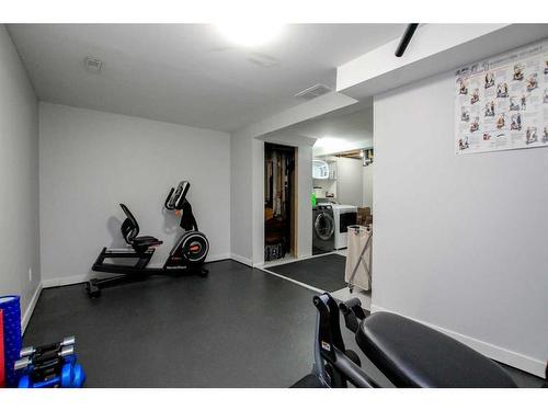 41 Baile Close, Red Deer, AB - Indoor Photo Showing Gym Room