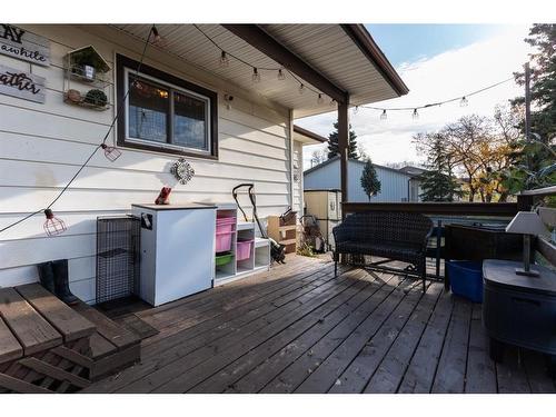 5135 52 Avenue, Bashaw, AB - Outdoor With Deck Patio Veranda With Exterior