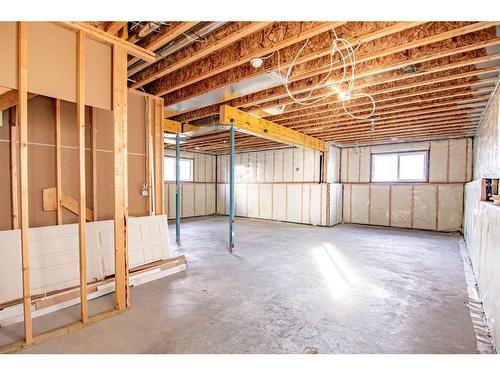 54 Metcalf Way, Lacombe, AB - Indoor Photo Showing Basement