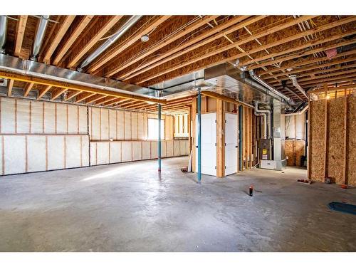 54 Metcalf Way, Lacombe, AB - Indoor Photo Showing Basement