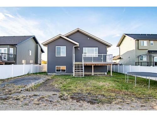 54 Metcalf Way, Lacombe, AB - Outdoor With Deck Patio Veranda