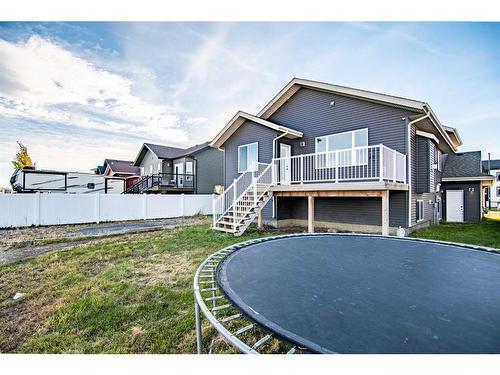 54 Metcalf Way, Lacombe, AB - Outdoor With Deck Patio Veranda