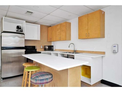 212 Nordegg Industrial Close, Nordegg, AB - Indoor Photo Showing Kitchen With Double Sink