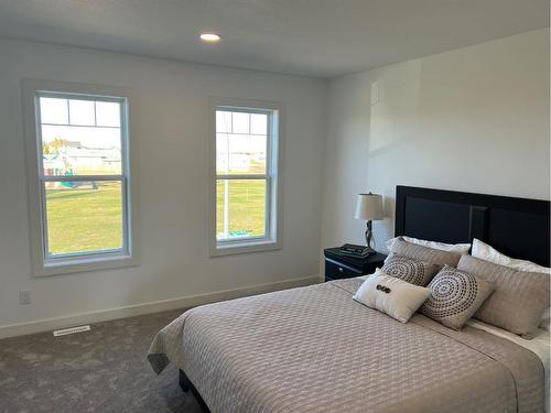 7309A 44B Avenue, Camrose, AB - Indoor Photo Showing Bedroom