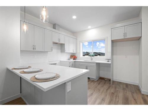 7309A 44B Avenue, Camrose, AB - Indoor Photo Showing Kitchen