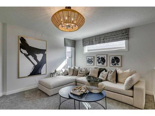 12 Snowberry Lane North, Okotoks, AB - Indoor Photo Showing Living Room