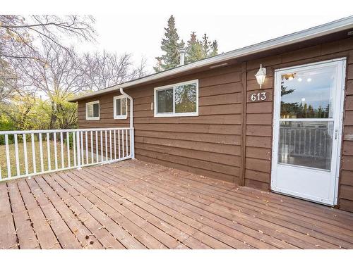 613 Partridge Drive, Pelican Point, AB - Outdoor With Deck Patio Veranda With Exterior