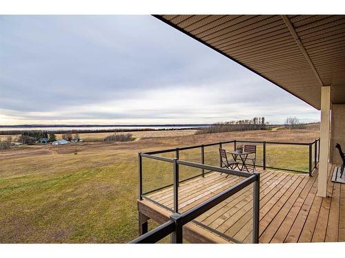 25-420069 Range Road 284, Rural Ponoka County, AB - Outdoor With Deck Patio Veranda With View With Exterior