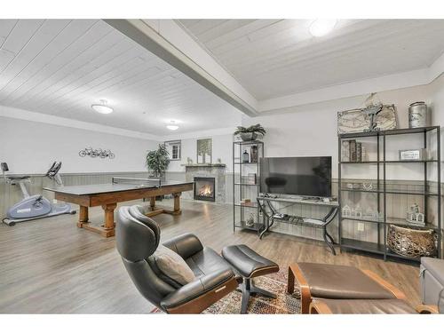 85-37411 Waskasoo Avenue, Rural Red Deer County, AB - Indoor With Fireplace