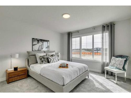 55 Dawson Wharf Mount, Chestermere, AB - Indoor Photo Showing Bedroom