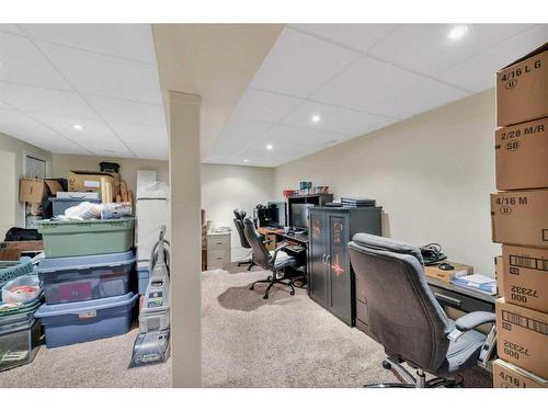 23 Edis Close, Red Deer, AB - Indoor Photo Showing Office