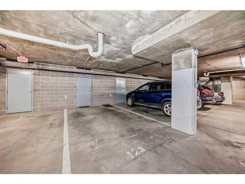 #123-6 Michener Hill Boulevard, Red Deer, AB - Indoor Photo Showing Garage