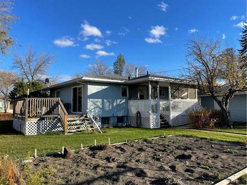 5156 47 Street, Consort, AB - Outdoor With Deck Patio Veranda