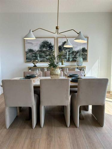 7 Emerson Crescent, Okotoks, AB - Indoor Photo Showing Dining Room