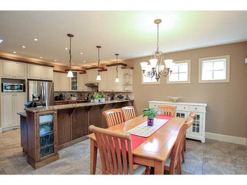 64 Cyprus Road, Blackfalds, AB - Indoor Photo Showing Dining Room