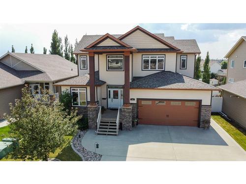 64 Cyprus Road, Blackfalds, AB - Outdoor With Facade