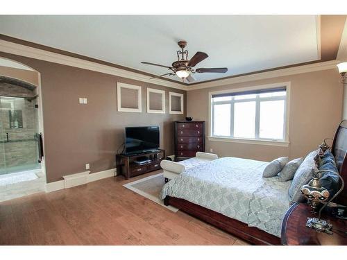 64 Cyprus Road, Blackfalds, AB - Indoor Photo Showing Bedroom