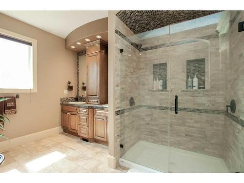 64 Cyprus Road, Blackfalds, AB - Indoor Photo Showing Bathroom