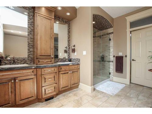 64 Cyprus Road, Blackfalds, AB - Indoor Photo Showing Bathroom