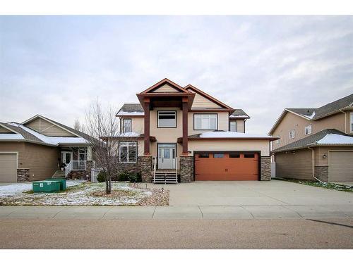 64 Cyprus Road, Blackfalds, AB - Outdoor With Facade