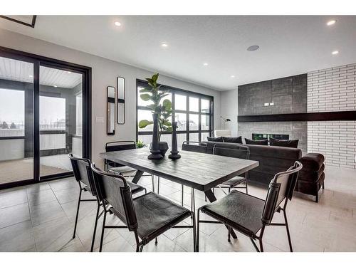 61 Thorkman Avenue, Red Deer, AB - Indoor Photo Showing Dining Room