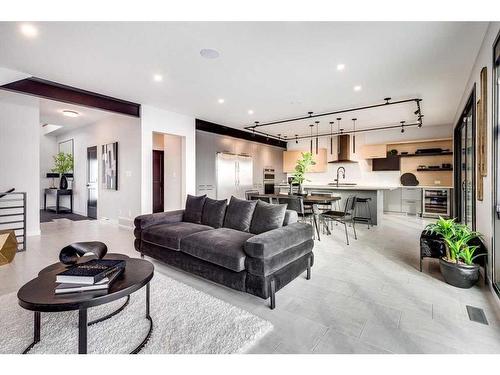 61 Thorkman Avenue, Red Deer, AB - Indoor Photo Showing Living Room