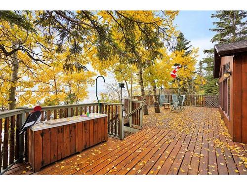 133 Birchcliff Road, Birchcliff, AB - Outdoor With Deck Patio Veranda With Exterior