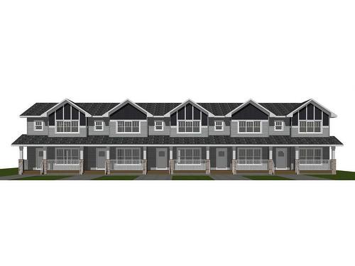 240-248 Halifax Close, Penhold, AB -  With Facade