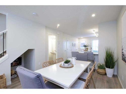 201 Vantage Drive, Cochrane, AB - Indoor Photo Showing Dining Room