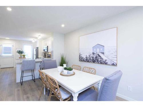 201 Vantage Drive, Cochrane, AB - Indoor Photo Showing Dining Room